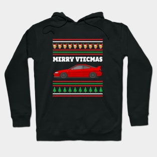 Merry Vtecmas Red Integra Hoodie